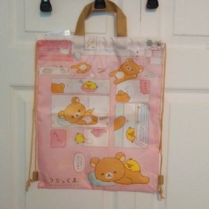 Rilakkuma Tote / Backpack - Kawaii - Slumber Party - NWT